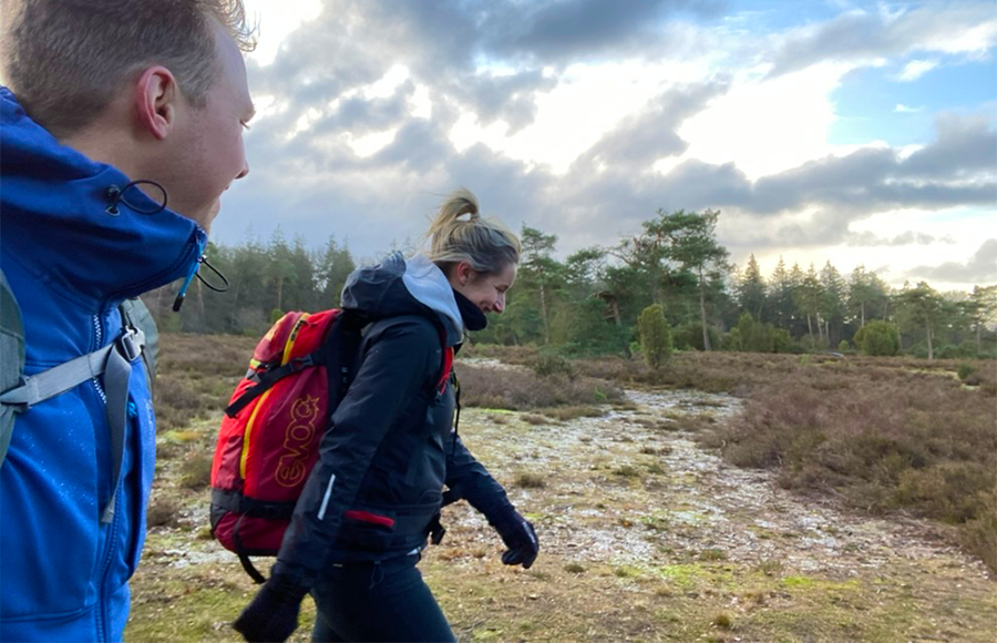 Als mentor voor ondernemers ga ik graag wandelen